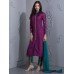 Purple and Teal Indian Party Ready Made Salwar suit